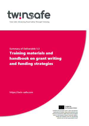 TWINSAFE_SUMMARY_Training materials and handbook on grant writing and funding strategies
